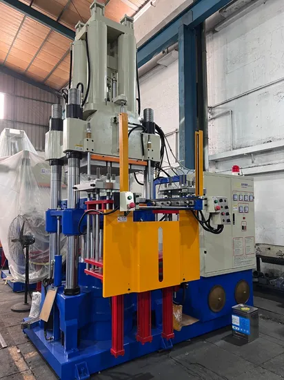 300ton First in First out Vertical Rubber Injection Molding Machine for All Kinds of Rubber Product, Rubber Silicone Manufacture 