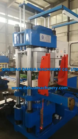 Automatic Silicone Rubber Vulcanizing Molding Compression Plate Heat Hydraulic Press Vulcanizer Machine with CE Certificate