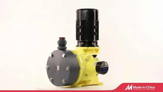 Chemical Metering Pump Special Steel High Pressure Plunger Dosing Pump