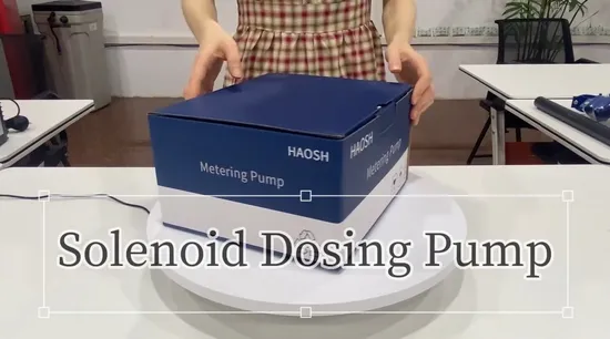 Micro Solenoid Diaphragm Acid Liquid Chlorine Diaphragm Metering Chemical Dosing Pump