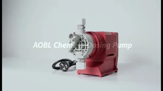 Factory Price Small Electric Diaphragm Acid Liquid Chemical Chlorine Metering Dosing Pump 