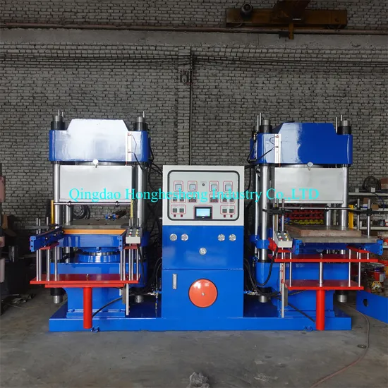 Rubber Vacuum Compression Molding Machine Rubber Bumper Plate Machine Rubber Machine 