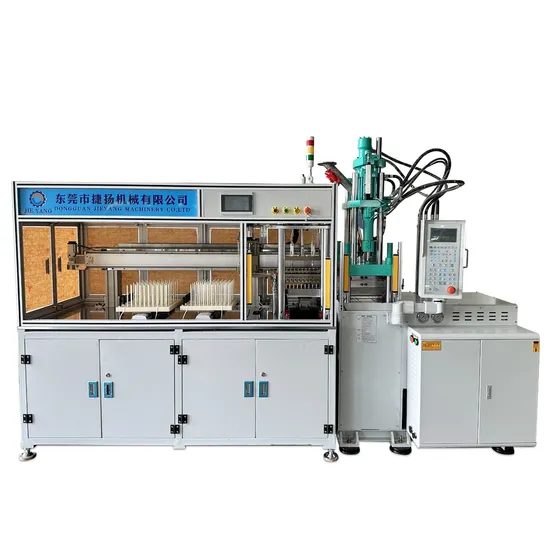 Full Automatic Equipment Manufacturing Plastic Flosser Dental Floss Stick Tooth Pick Making Vertical Injection Molding Machine 