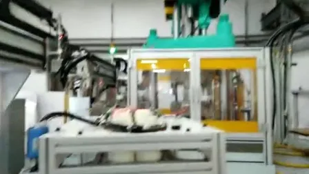 Plastic PE PVC Fittings Rotary Table Injection Molding Machines 