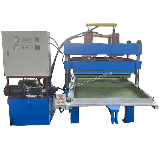 Rubber Tile Rubber Floor Mats Making Vulcanizing Molding Compression Press Machine 
