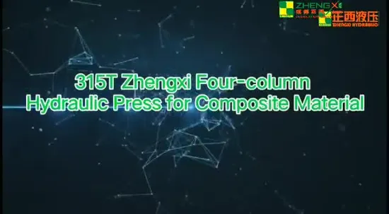 SMC BMC Gmt FRP Composite Parts Hydraulic Press Machine 