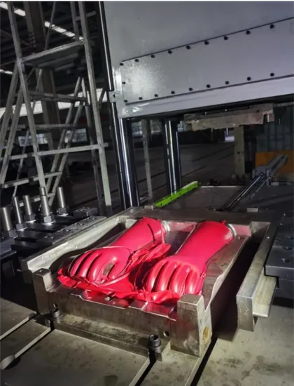High Quality 500t Horizontal Vacuum Injection Molding Machine Making Electric Power Products 